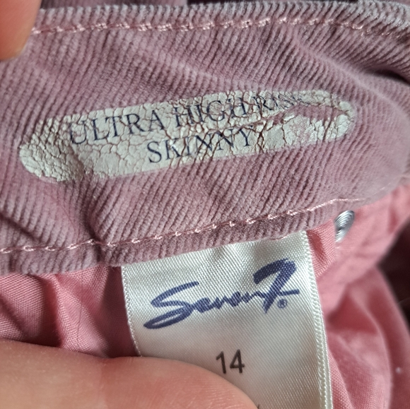 Seven7 Women's Purple Pants - Picture 16 of 16